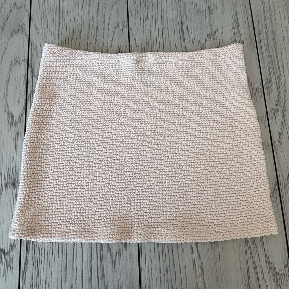 Montce Cream Textured Top